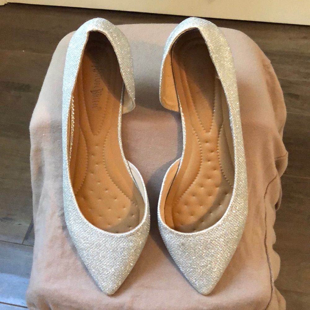 Silver shoes